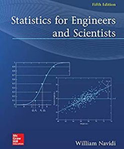 (eBook PDF) Statistics for Engineers and Scientists 5th Edition by William Navidi
