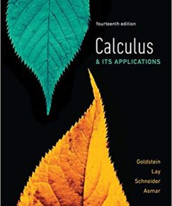 (eBook PDF) Calculus & Its Applications 14th Edition
