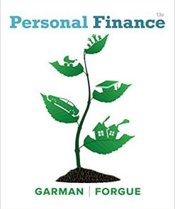 (eBook PDF) Personal Finance 13th Edition by E. Thomas Garman