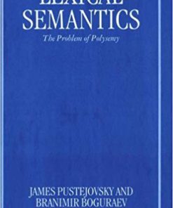 (eBook PDF) Lexical Semantics: The Problem of Polysemy