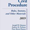 (eBook PDF) Civil Procedure: Rules, Statutes, and Other Materials, 2019 Supplement (Supplements)