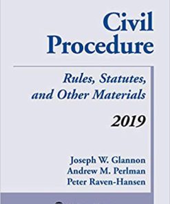 (eBook PDF) Civil Procedure: Rules, Statutes, and Other Materials, 2019 Supplement (Supplements)