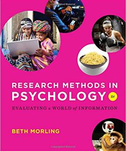 (eBook PDF) Research Methods in Psychology: Evaluating a World of Information Second Edition
