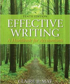(eBook PDF) Effective Writing: A Handbook for Accountants 10th Edition