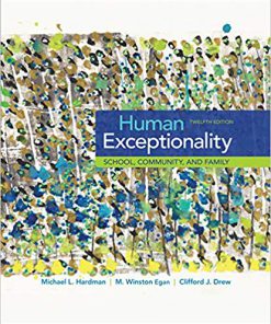 (eBook PDF) Human Exceptionality: School, Community, and Family 12th Edition