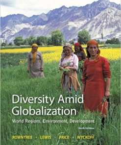 (eBook PDF) Diversity Amid Globalization: World Regions, Environment, Development 6th Edition