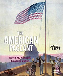 (eBook PDF) American Pageant, Volume 1 16th Edition by David M. Kennedy