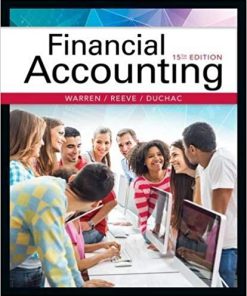 (eBook PDF) Financial Accounting 15th Edition by Carl Warren