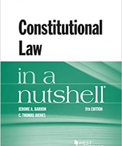 (eBook PDF) Constitutional Law in a Nutshell (Nutshells) 9th Edition