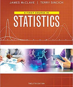 (eBook PDF) A First Course in Statistics 12th Edition by James T. McClave