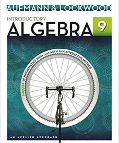 (eBook PDF) Introductory Algebra: An Applied Approach 9th Edition