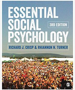 (eBook PDF) Essential Social Psychology (Sage Edge) 3rd Edition