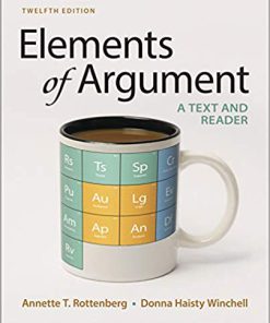 (eBook PDF) Elements of Argument: A Text and Reader 12fth Edition