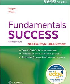 (eBook PDF) Fundamentals Success: NCLEX-Style Q&A Review (Davis's Q&a Success) 5th Edition