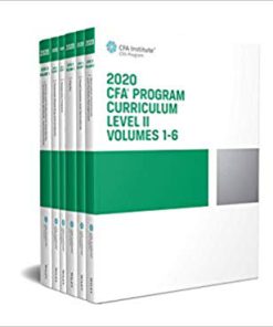 (eBook PDF) CFA Program Curriculum 2020 Level II Volumes 1-6 Box Set (CFA Curriculum 2020)