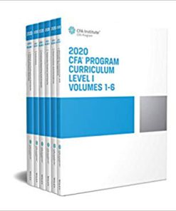 (eBook PDF) CFA Program Curriculum 2020 Level I Volumes 1-6 Box Set (CFA Curriculum 2020)
