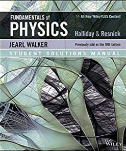 (eBook PDF) Fundamentals of Physics 11e Student Solutions Manual