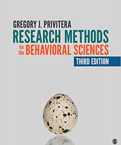 (eBook PDF) Research Methods for the Behavioral Sciences 3rd Edition