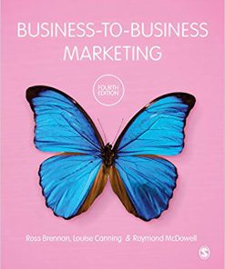 (eBook PDF) Business-to-Business Marketing 4th Edition by Ross Brennan