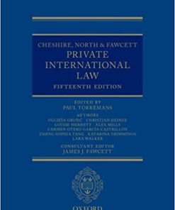 (eBook PDF) Cheshire, North & Fawcett: Private International Law 15th Edition