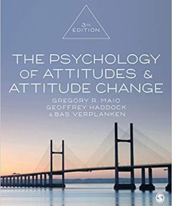 The Psychology of Attitudes and Attitude Change 3rd Edition