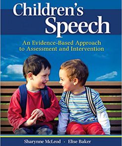 (eBook PDF) Children's Speech: An Evidence-Based Approach to Assessment and Intervention
