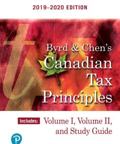 (eBook PDF) Byrd & Chen's Canadian Tax Principles, 2019 - 2020 Edition
