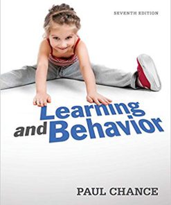 (eBook PDF) Learning and Behavior 7th Edition by Paul Chance
