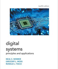 (eBook PDF) Digital Systems 12th Edition by Ronald Tocci