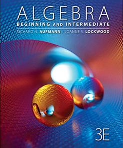(eBook PDF) Algebra: Beginning and Intermediate 3rd Edition