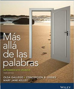(eBook PDF) Mas alla de las palabras: Intermediate Spanish, Third Edition 3rd Edition