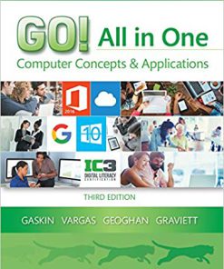 (eBook PDF) GO! All in One (GO! for Office 2016 Series) 3rd Edition