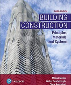 (eBook PDF) Building Construction: Principles, Materials, and Systems 3rd Edition