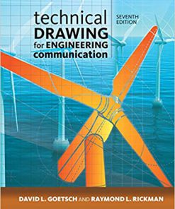 (eBook PDF) Technical Drawing for Engineering Communication 7th Edition