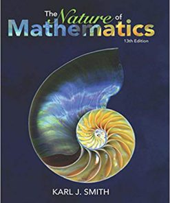 (eBook PDF) Nature of Mathematics 13th Edition