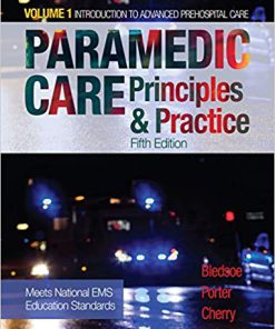 (eBook PDF) Paramedic Care: Principles & Practice, Volume 1 5th Edition