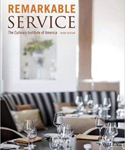 (eBook PDF) Remarkable Service: A Guide to Winning and Keeping Customers for Servers