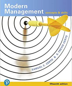 (eBook PDF) Modern Management: Concepts and Skills 15th Edition
