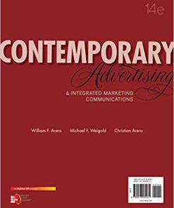 (eBook PDF) Contemporary Advertising 14th Edition