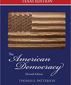 (eBook PDF) The American Democracy Texas Edition 11th Edition