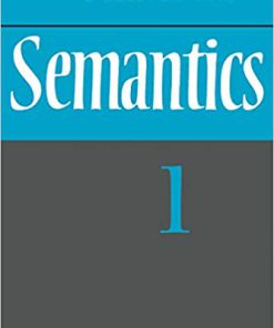 (eBook PDF) Semantics: Volume 1 Revised Edition