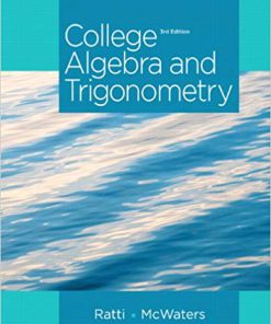 (eBook PDF) College Algebra and Trigonometry 3rd Edition