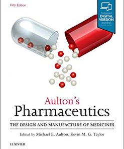 (eBook PDF) Aulton's Pharmaceutics: The Design and Manufacture of Medicines 5th Edition