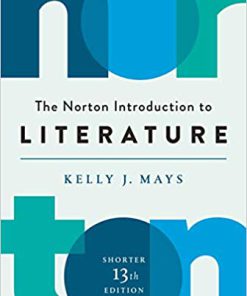 (eBook PDF) The Norton Introduction to Literature (Shorter Thirteenth Edition) 13th Edition