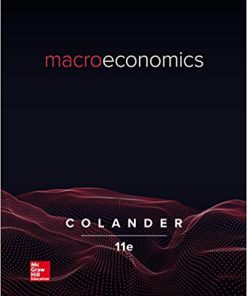 (eBook PDF) Macroeconomics 11th Edition by David Colander