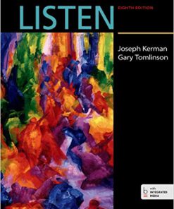 (eBook PDF) Listen (Eighth Edition) 8th Edition by Joseph Kerman