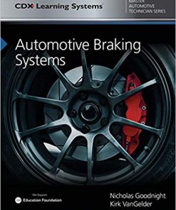 (eBook PDF) Automotive Braking Systems (Cdx Master Automotive Technician)