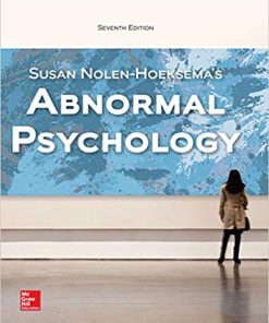 (eBook PDF) Abnormal Psychology 7th Edition