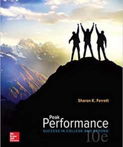 (eBook PDF) Peak Performance: Success in College and Beyond 10th Edition