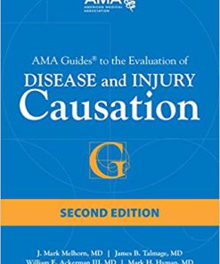 (eBook PDF) AMA Guides to the Evaluation of Disease and Injury Causation, Second Edition